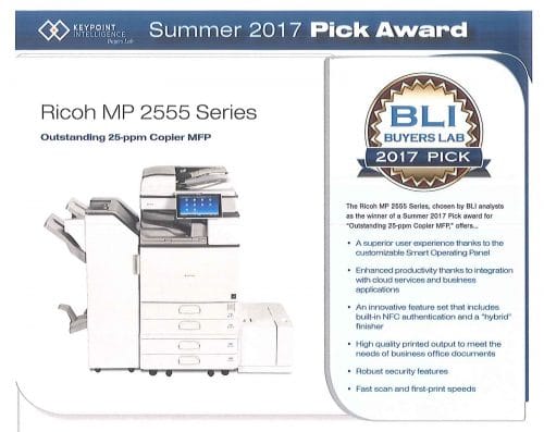 Ricoh MP 2555 | Copier Depot