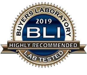 Buyers Laboratory Highly Recommended 2019 logo.